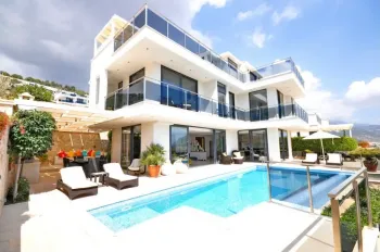 Luxury detached villa with panoramic views in Kalamar Kalkan